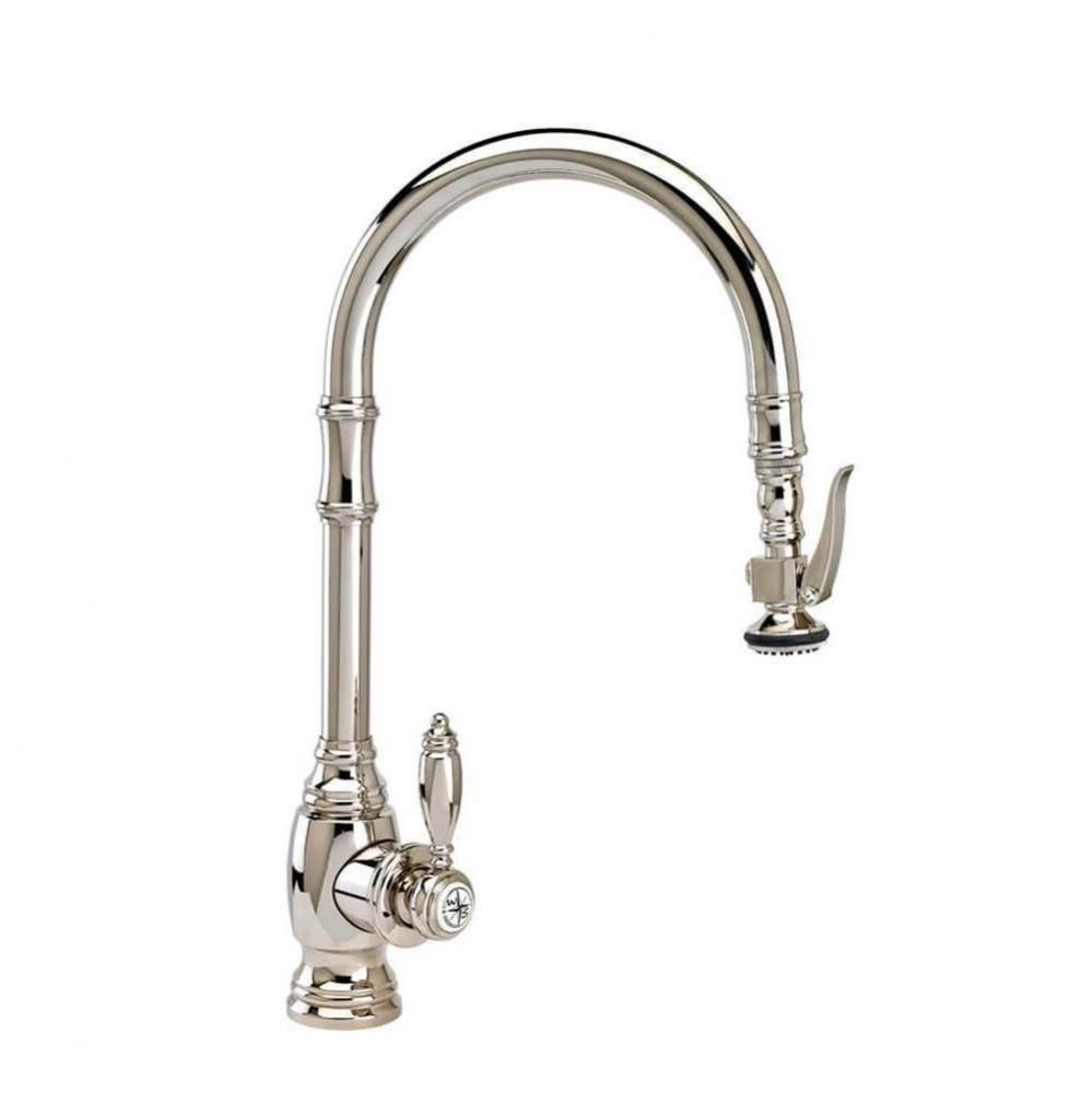Traditional Plp Pulldown Faucet - Angled Spout - 4Pc. Suite