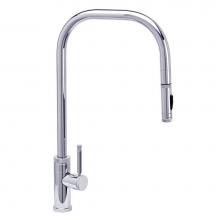 Waterstone 10200-2-CH - Waterstone Fulton Industrial Extended Reach PLP Faucet-Toggle Sprayer - 2 pc. Suite