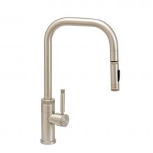 Waterstone 10210-PG - Waterstone Fulton Industrial PLP Pulldown Faucet - Toggle Sprayer