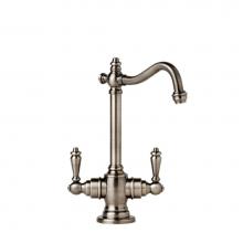 Waterstone 1100HC-SG - Waterstone Annapolis Hot and Cold Filtration Faucet - Lever Handles