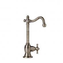 Waterstone 1150C-SG - Waterstone Annapolis Cold Only Filtration Faucet - Cross Handle