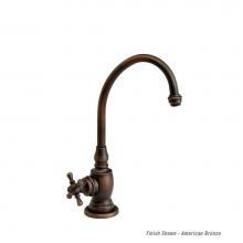 Waterstone 1250C-GB - Hampton Cold Only Filtration Faucet - Cross Handle