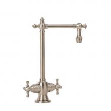 Waterstone 1850-SG - Waterstone Towson Bar Faucet - Cross Handles