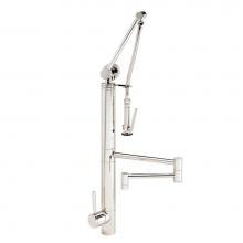 Waterstone 3710-18-CD - Waterstone Contemporary Gantry Pulldown Faucet - 18'' Articulated Spout