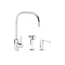 Waterstone 3825-2-SG - Waterstone Fulton Kitchen Faucet - 2pc. Suite