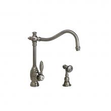 Waterstone 4200-1-SG - Waterstone Annapolis Kitchen Faucet w/ Side Spray