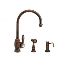 Waterstone 4300-2-SG - Waterstone Hampton Kitchen Faucet - 2pc. Suite