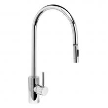 Waterstone 5300-CH - Waterstone Contemporary Extended Reach PLP Pulldown Faucet - Toggle Sprayer