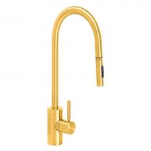 Waterstone 5300-SG - Waterstone Contemporary Extended Reach PLP Pulldown Faucet - Toggle Sprayer