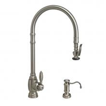 Waterstone 5500-2-SG - Waterstone Traditional Extended Reach PLP Pulldown Faucet - 2pc. Suite