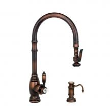 Waterstone 5600-2-PG - Waterstone Traditional PLP Pulldown Faucet - 2pc. Suite