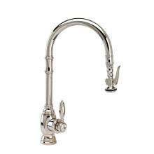 Waterstone 5610-SG - Waterstone Traditional PLP Pulldown Faucet - Angled Spout