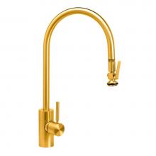 Waterstone 5700-SG - Waterstone Contemporary Extended Reach PLP Pulldown Faucet - Lever Sprayer