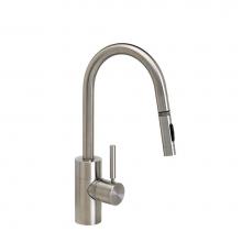 Waterstone 5910-PG - Waterstone Contemporary Prep Size PLP Pulldown Faucet - Toggle Sprayer