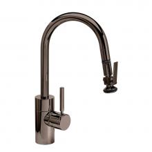 Waterstone 5940-BLN - Waterstone Contemporary Prep Size PLP Pulldown Faucet - Lever Sprayer