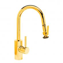 Waterstone 5940-PG - Waterstone Contemporary Prep Size PLP Pulldown Faucet - Lever Sprayer