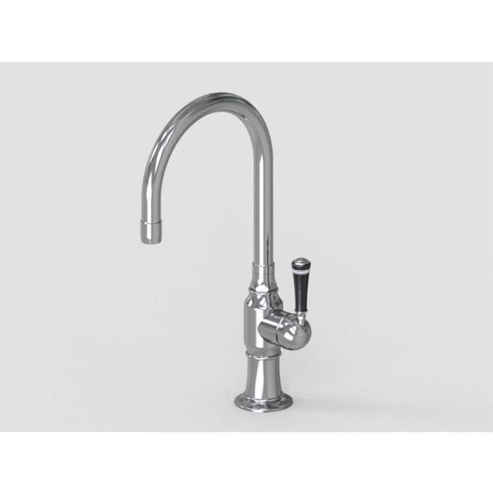 7'' Swivel Deck Mount Single Hole Bar Faucet Spout with Right