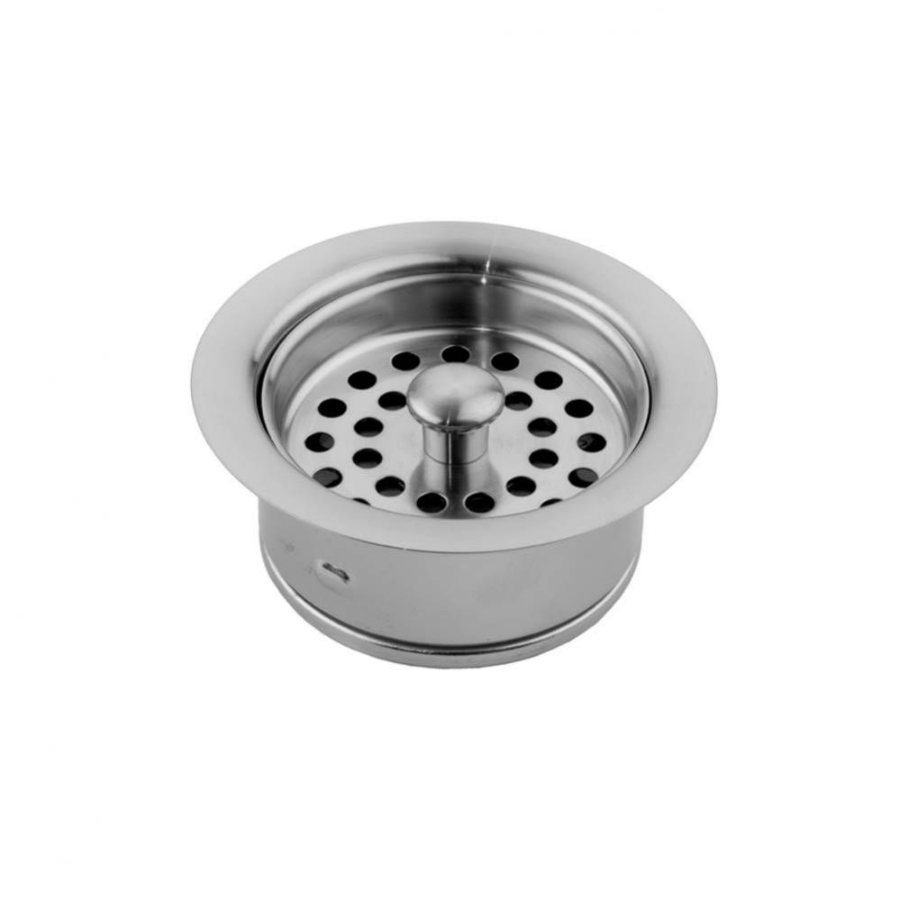 Disposal Flange with Strainer