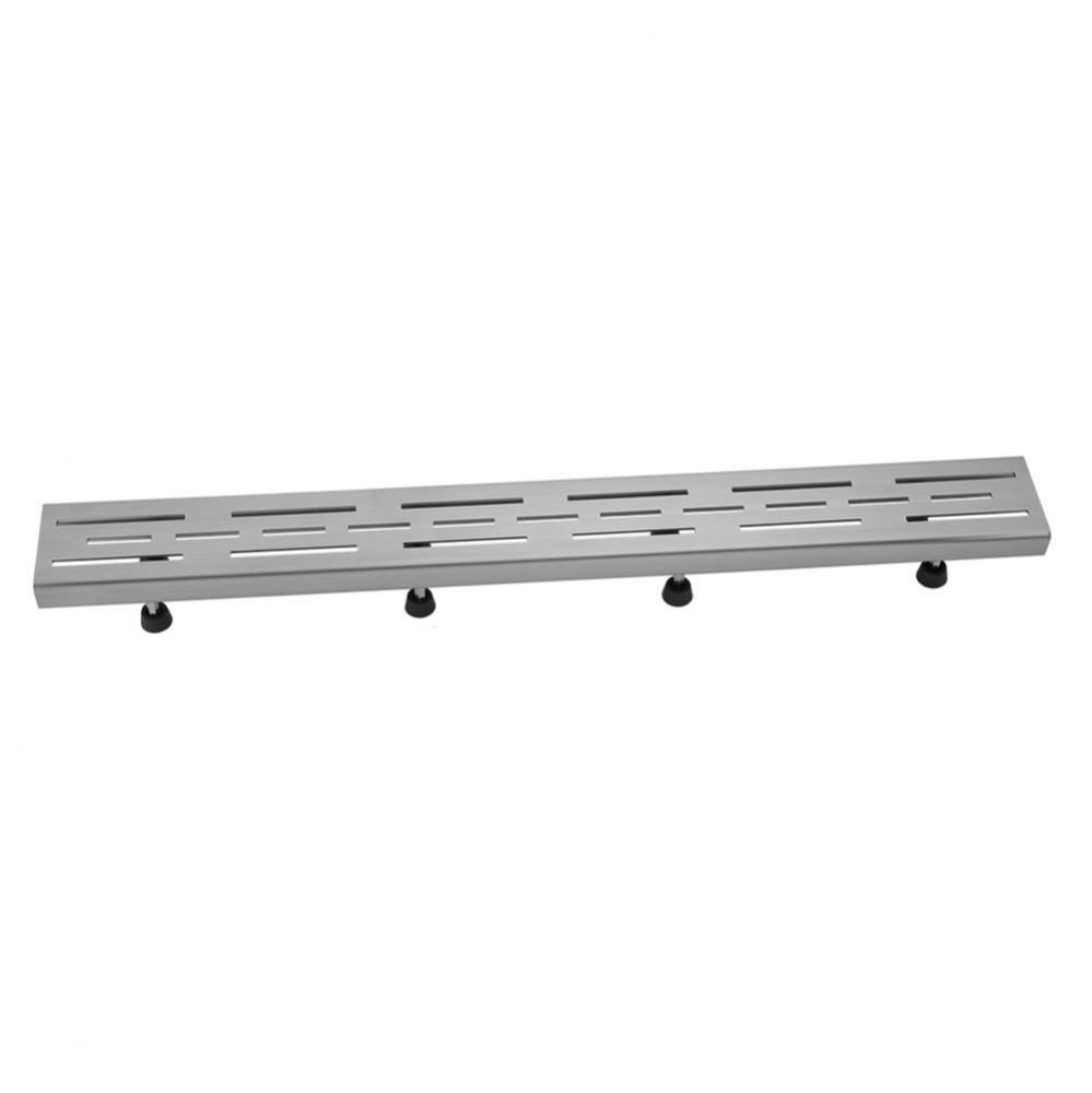 32'' Channel Drain Slotted Line Hole Grate