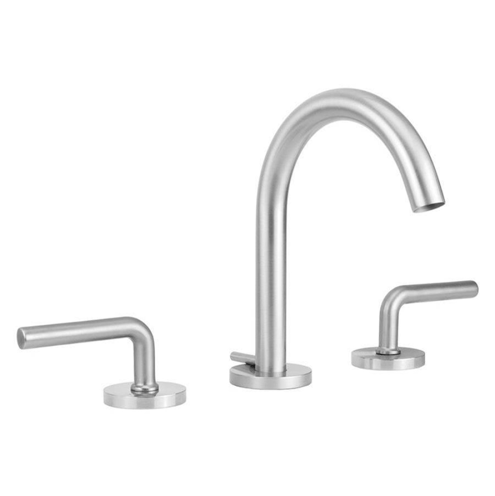 Uptown Contempo Slim Faucet with Round Escutcheons & Contempo Slim Lever Handles- 0.5 GPM