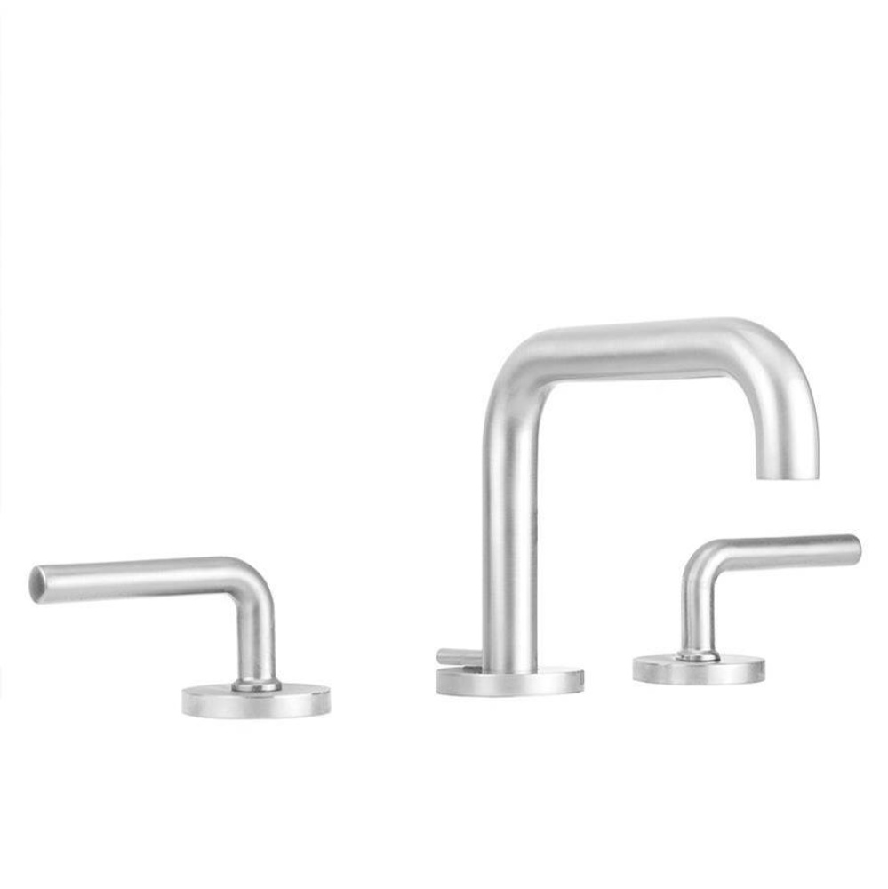Downtown Contempo Slim Faucet with Round Escutcheons & Contempo Slim Lever Handles- 0.5 GPM