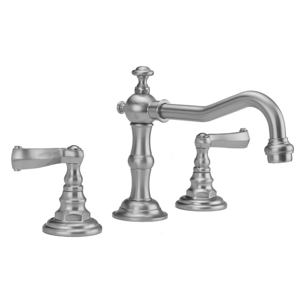 Roaring 20's Faucet with Ribbon Lever Handles