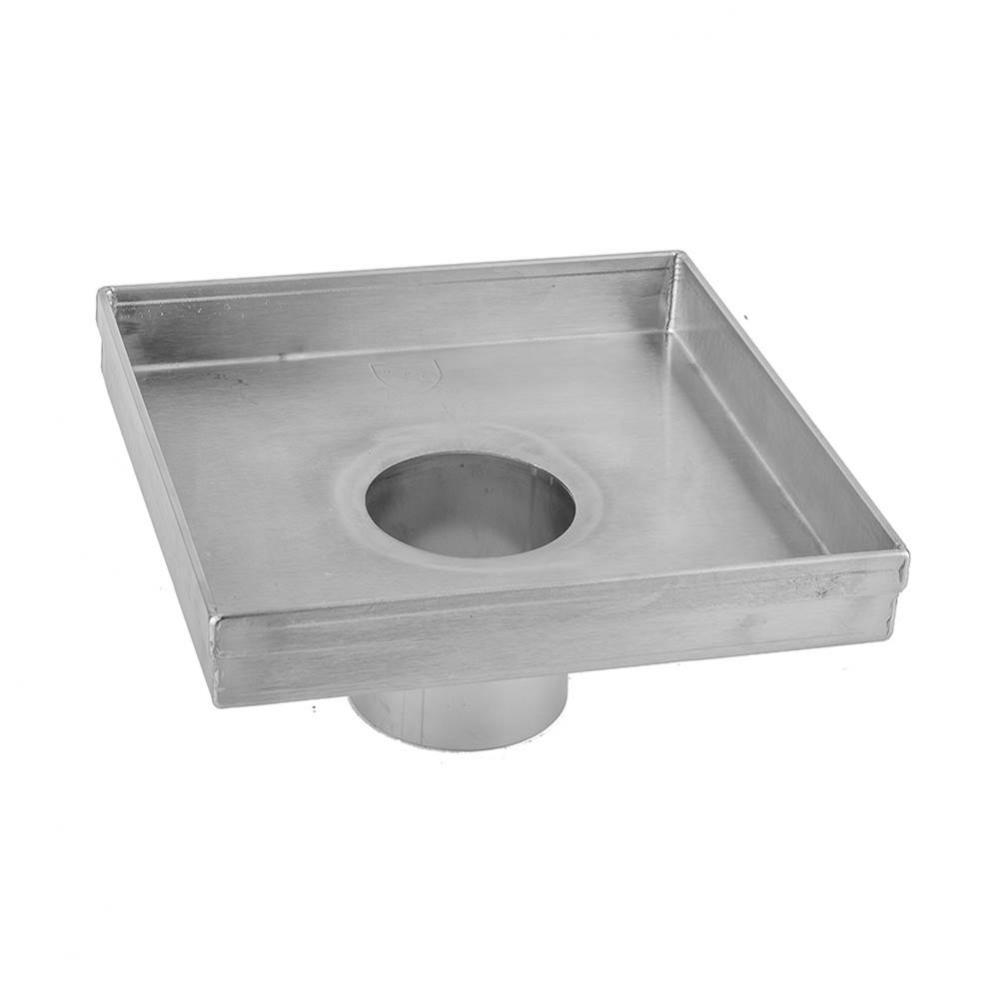 6'' x 6'' Square Channel Drain Body