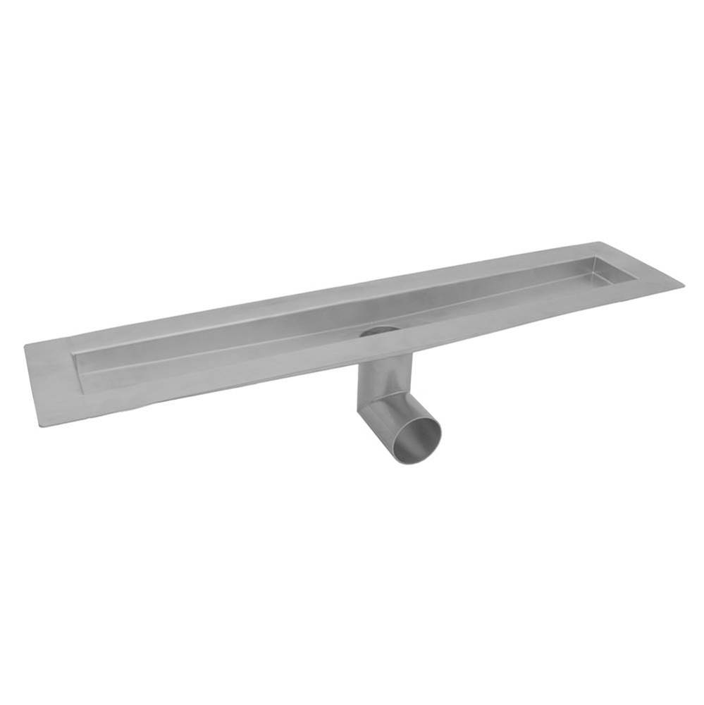 24'' zeroEDGE Side Outlet  Channel Drain Body