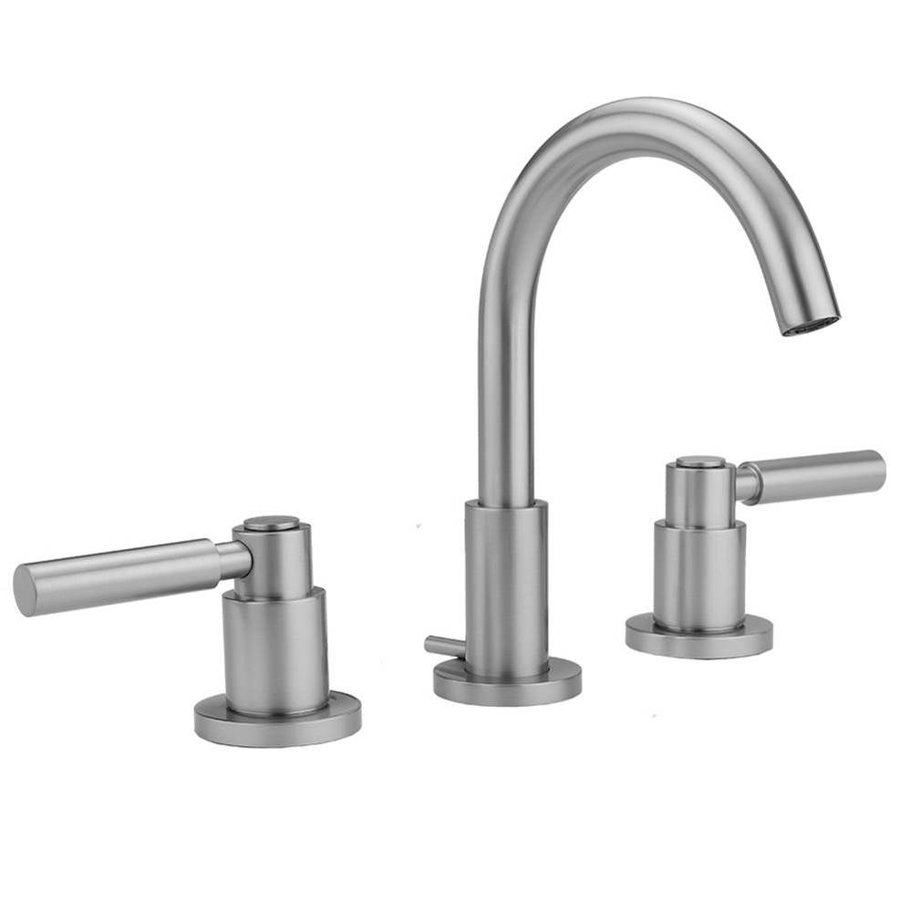 Uptown Contempo Faucet with Round Escutcheons & High Lever Handles