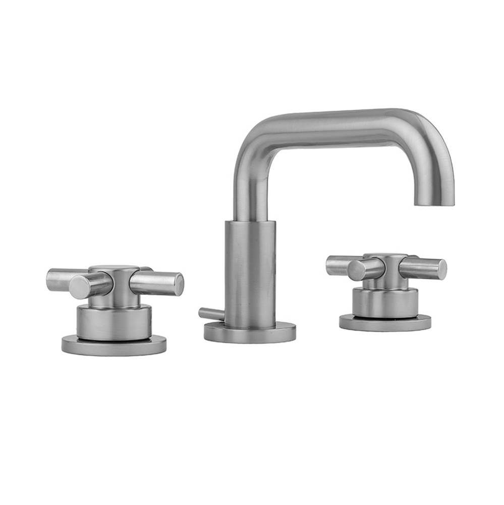Downtown  Contempo Faucet with Round Escutcheons & Low Contempo Cross Handles -1.2 GPM
