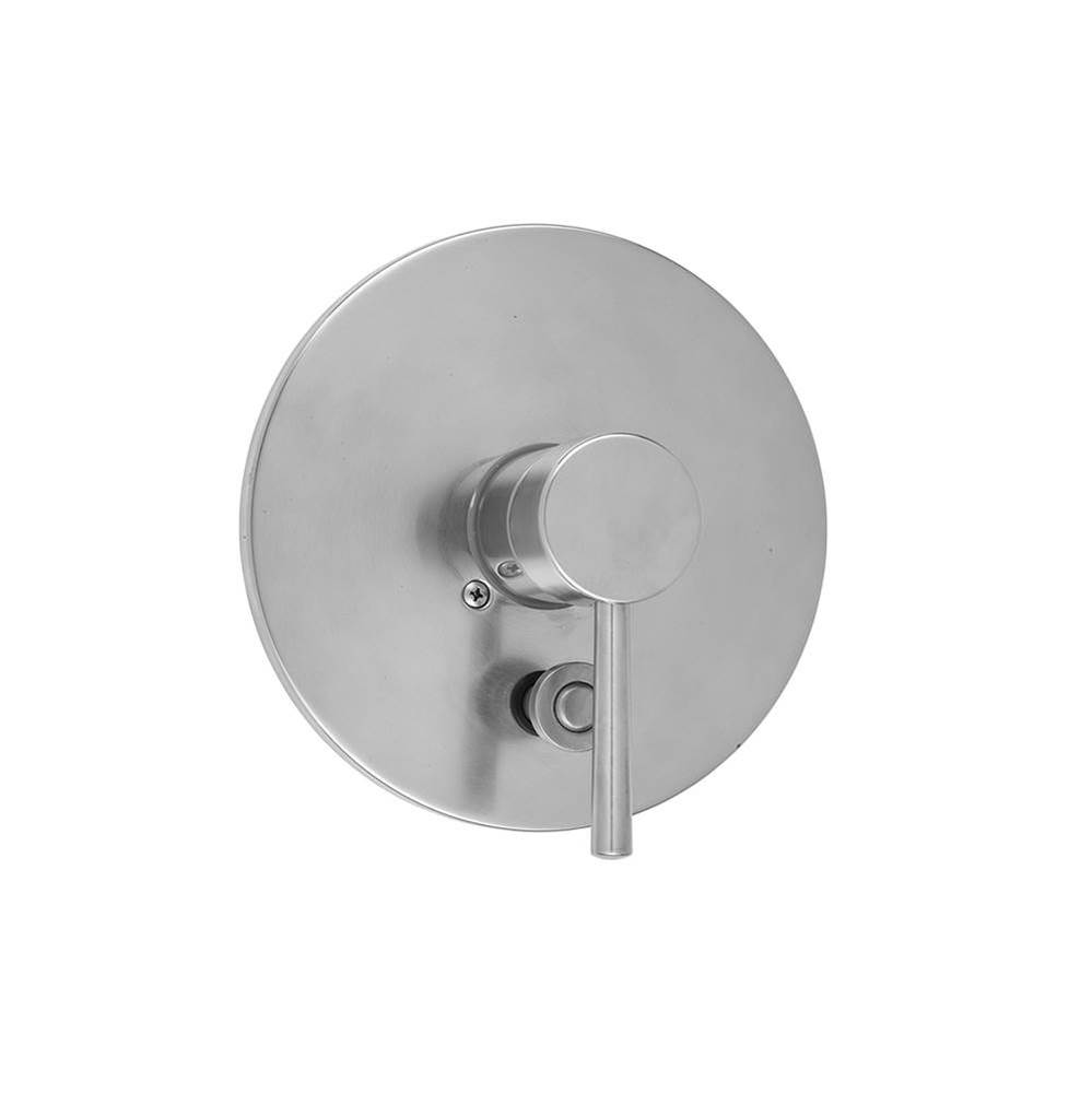 Round Plate With Round Lever Trim For Pressure Balance Valve With Built-in Diverter (J-DIV-PBV)