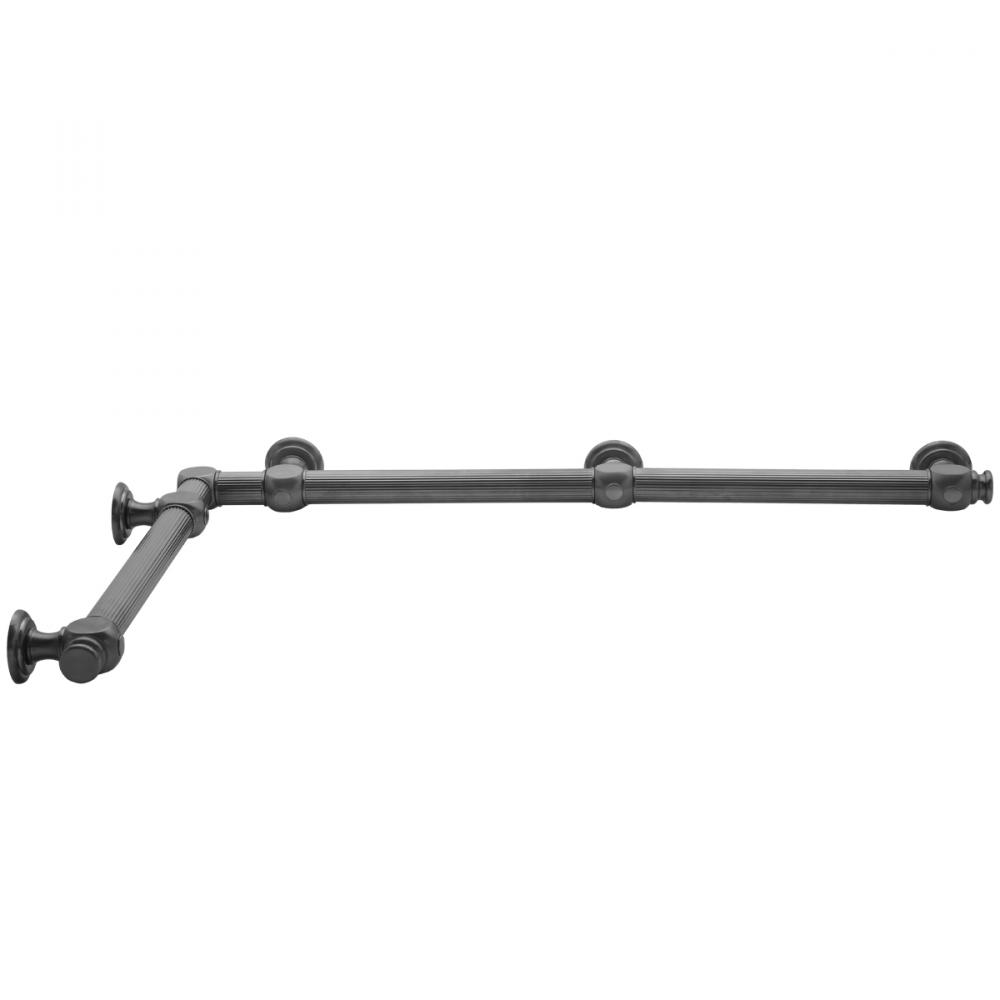 G61 12'' x 60'' Inside Corner Grab Bar