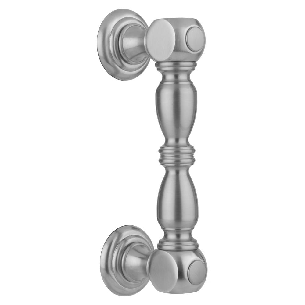 6'' H21 Front Mount Shower Door Pull wth Finials