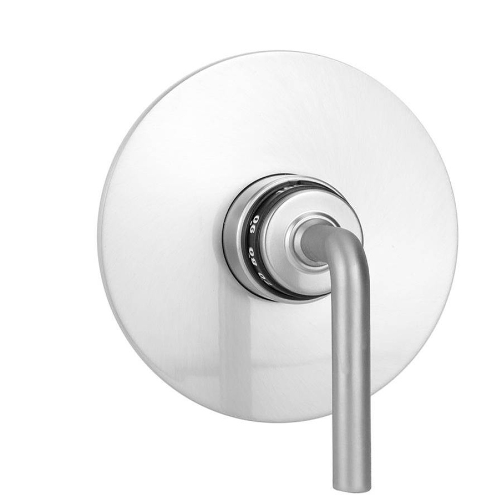 Round Plate With Contempo Lever Handle Trim For Thermostatic Valves (J-TH34 & J-TH12)