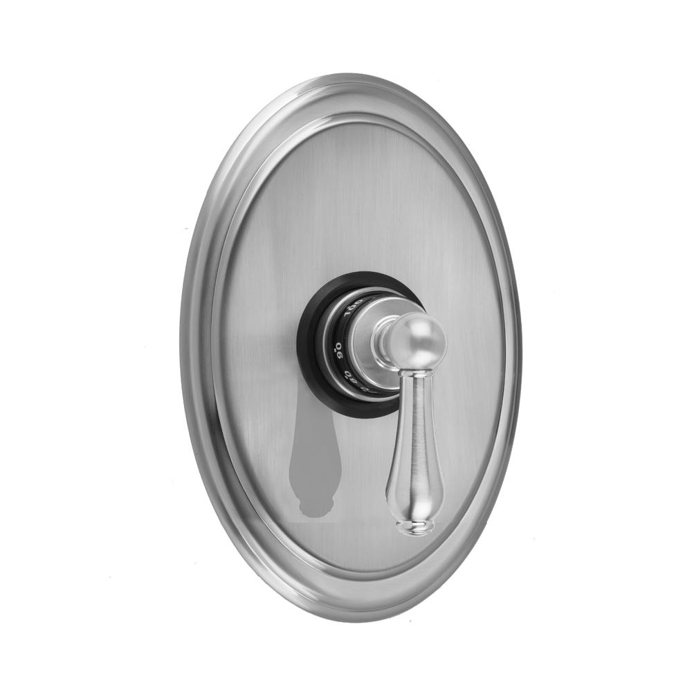 Oval Plate With Regency Lever Trim For Thermostatic Valves (J-TH34 and J-TH12)