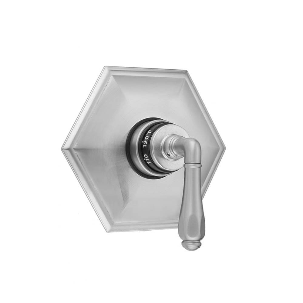 Hex Plate with Smooth Lever Trim for Thermostatic Valves (J-TH34 & J-TH12)