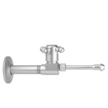 Jaclo 315-X-62-PCH - Quarter Turn Ceramic Disc Straight 1/2'' IPS x 3/8'' O.D. Faucet Supply Valve