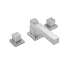 Jaclo 5204-WH - Cubix W/S Lav W/Cube Hdl