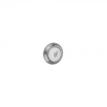 Jaclo 9830-COLD-PCH - Cold Porcelain Button for 9830-x and 692- Handles