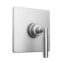 Jaclo A259-TRIM-PCH - Square Plate With Contempo Hub Base Round Lever Trim For Pressure Balance Cycling Valve (J-CSV)