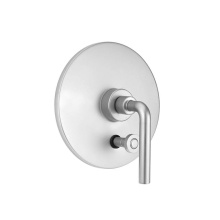 Jaclo A858-TRIM-PCH - Round Plate With Contempo Slim Lever Trim For Pressure Balance Cycling Valve With Built-in Diverte