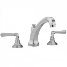 Jaclo 6872-T675-0.5-PCH - Westfield High Profile Faucet with Hex Lever Handles- 0.5 GPM