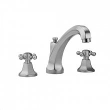 Jaclo 6872-T688-1.2-PCH - Astor High Profile Faucet with Ball Cross Handles- 1.2 GPM