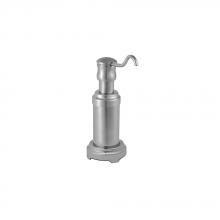 Jaclo LD-15-VB - Traditional Freestanding Soap/Lotion Dispenser with Round Base