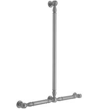 Jaclo T20-32H-24W-PCH - T20 Smooth with Finials 32H x 24W T Grab Bar