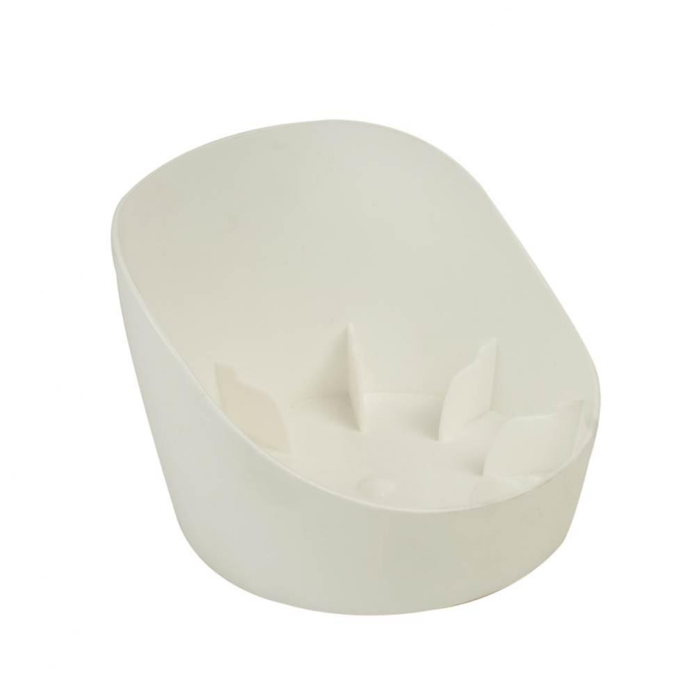 Universal Plunger Caddy in White