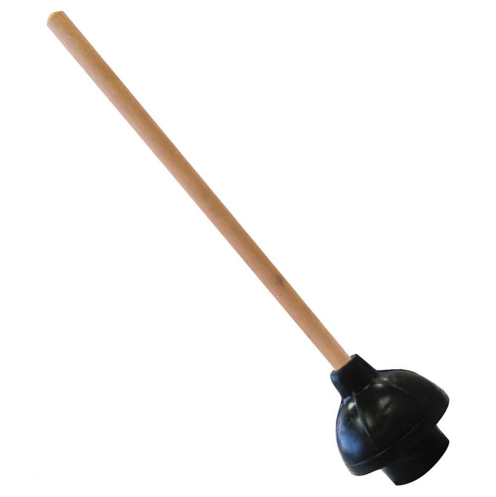 Flanged Force Cup Plunger 18  Handle