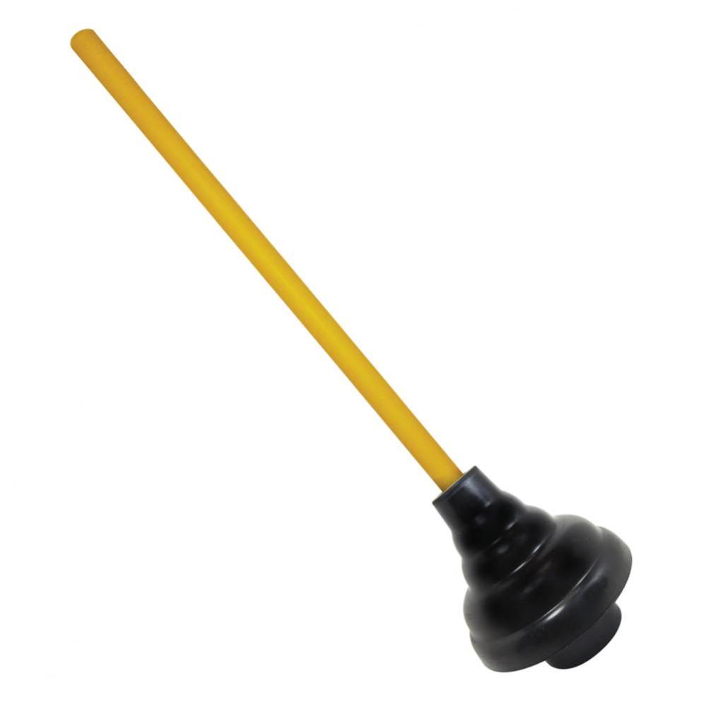 Flanged Force Cup Plunger 21  Handle