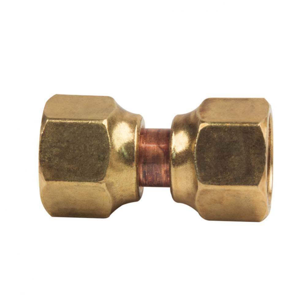 SWIVEL FLARE NUT CONNECTOR, 1/2'' OD TUBE, BOTH ENDS