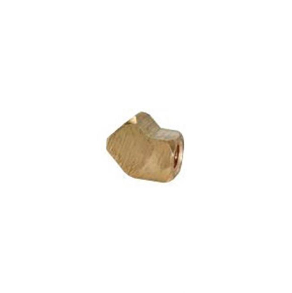 45 degree FEMALE PIPE ELBOW, 1/8'' FIP, BOTH ENDS